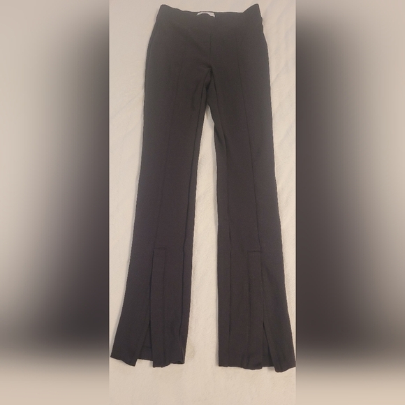 Elizabeth & James Super Skinny Black Zippered Bottom Leggings Pants XS - Picture 3 of 14
